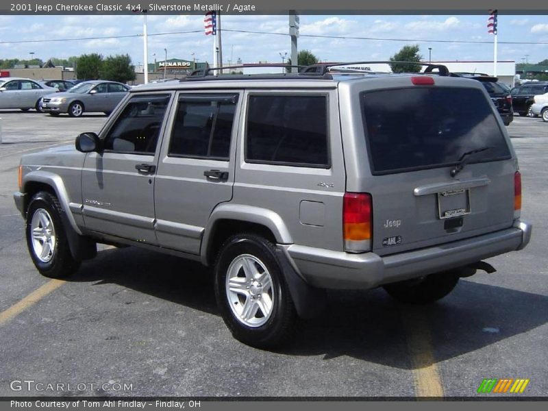 Silverstone Metallic / Agate 2001 Jeep Cherokee Classic 4x4