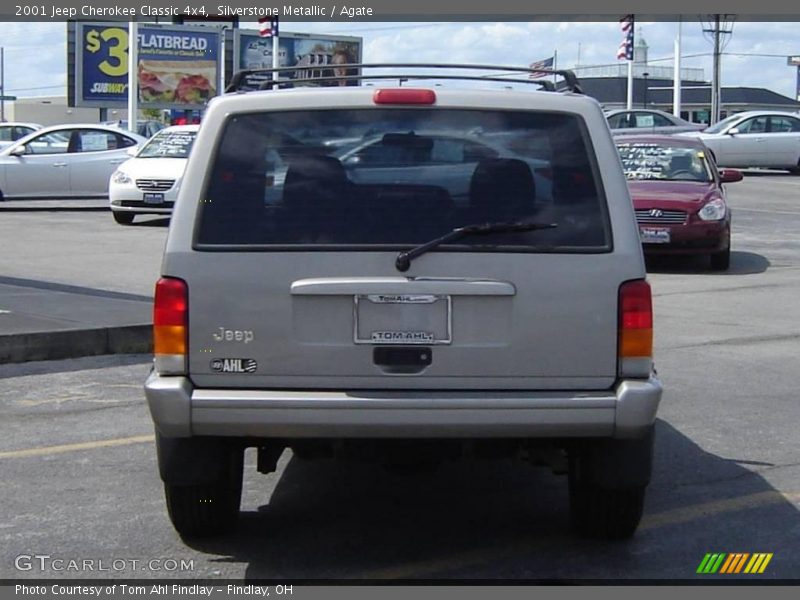 Silverstone Metallic / Agate 2001 Jeep Cherokee Classic 4x4