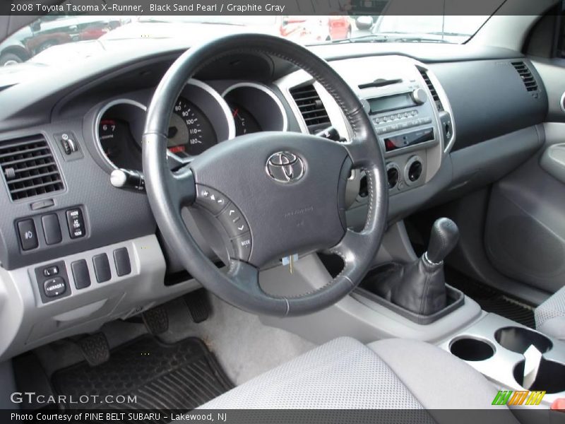Black Sand Pearl / Graphite Gray 2008 Toyota Tacoma X-Runner