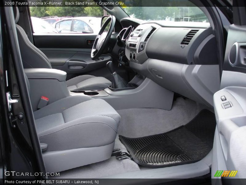 Black Sand Pearl / Graphite Gray 2008 Toyota Tacoma X-Runner