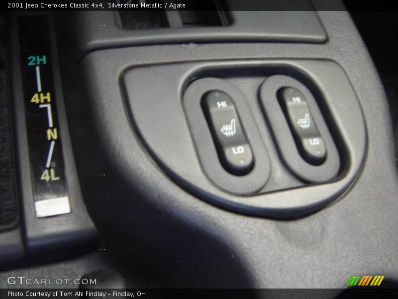 Silverstone Metallic / Agate 2001 Jeep Cherokee Classic 4x4