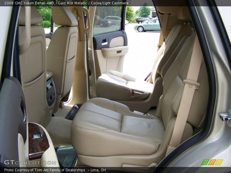 Gold Mist Metallic / Cocoa/Light Cashmere 2008 GMC Yukon Denali AWD