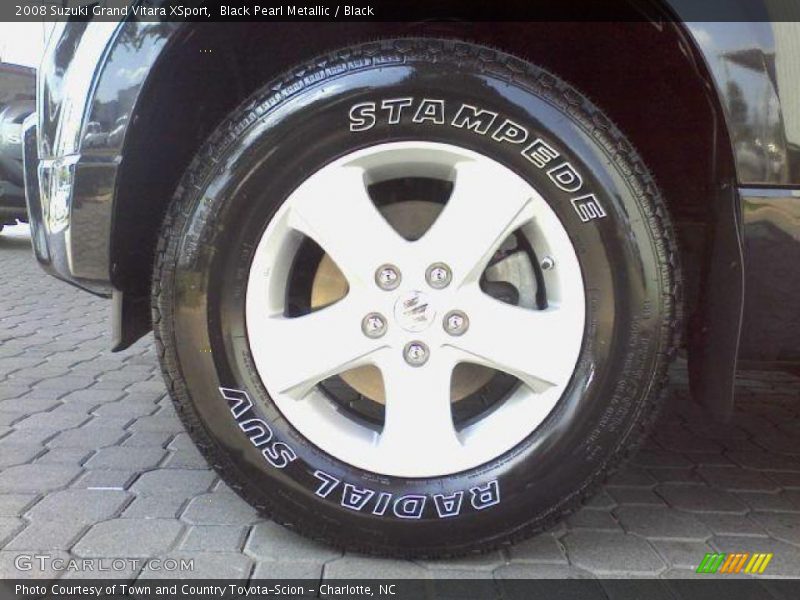 Black Pearl Metallic / Black 2008 Suzuki Grand Vitara XSport