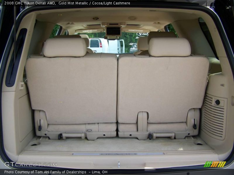 Gold Mist Metallic / Cocoa/Light Cashmere 2008 GMC Yukon Denali AWD
