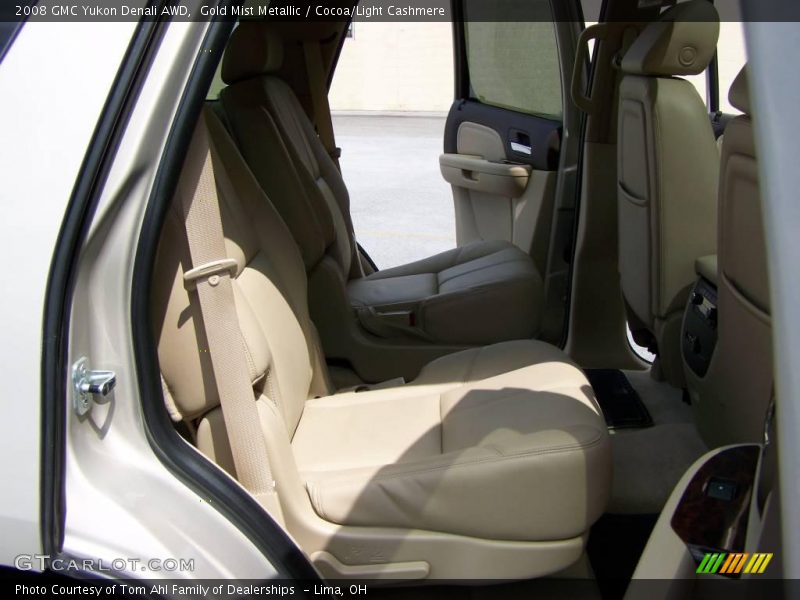 Gold Mist Metallic / Cocoa/Light Cashmere 2008 GMC Yukon Denali AWD