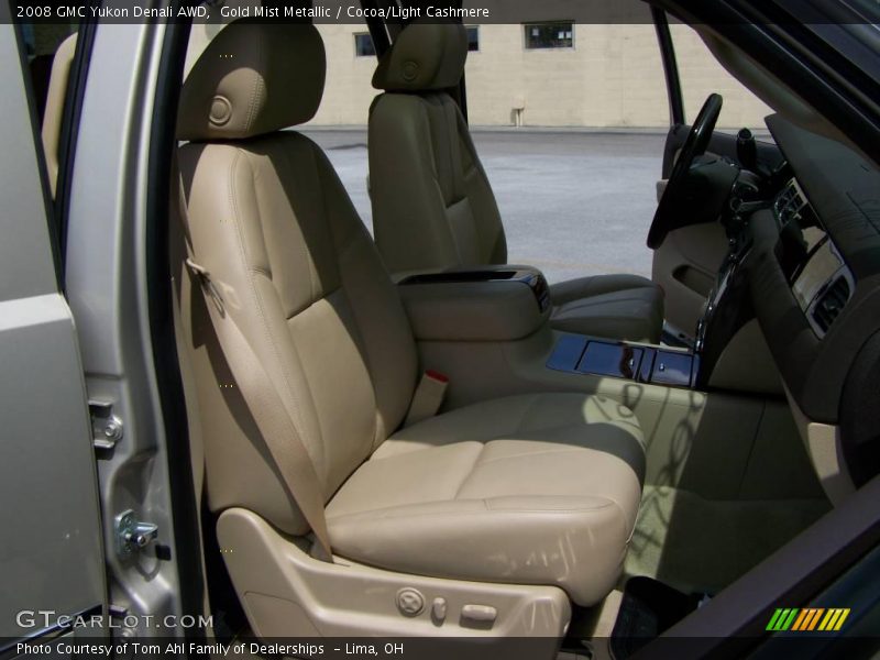 Gold Mist Metallic / Cocoa/Light Cashmere 2008 GMC Yukon Denali AWD