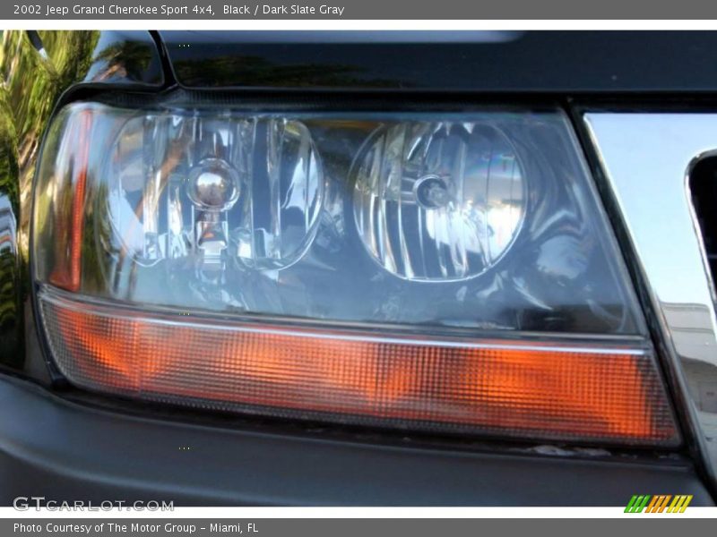 Black / Dark Slate Gray 2002 Jeep Grand Cherokee Sport 4x4