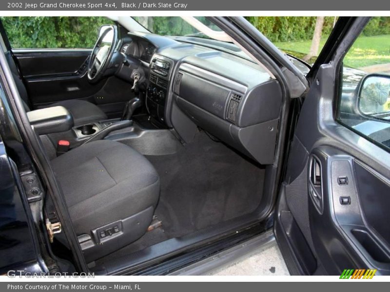 Black / Dark Slate Gray 2002 Jeep Grand Cherokee Sport 4x4