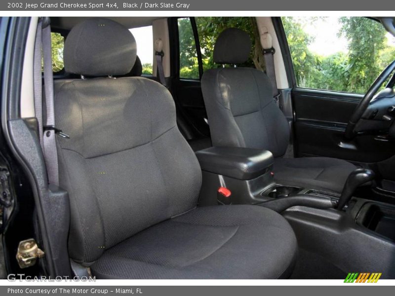 Black / Dark Slate Gray 2002 Jeep Grand Cherokee Sport 4x4