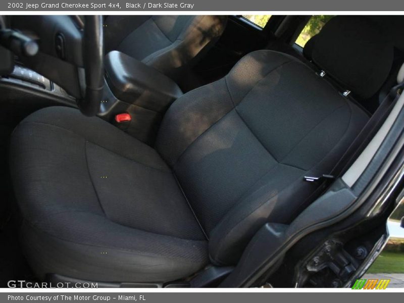 Black / Dark Slate Gray 2002 Jeep Grand Cherokee Sport 4x4