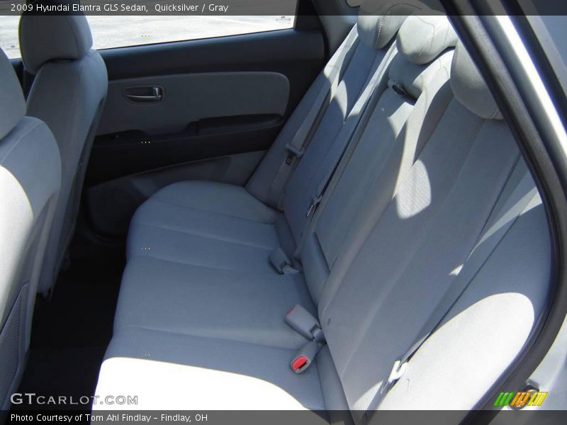 Quicksilver / Gray 2009 Hyundai Elantra GLS Sedan