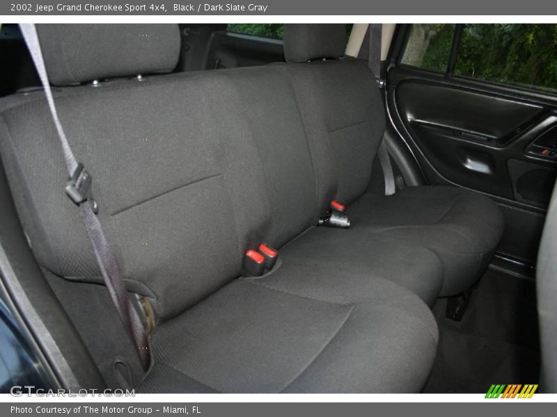 Black / Dark Slate Gray 2002 Jeep Grand Cherokee Sport 4x4