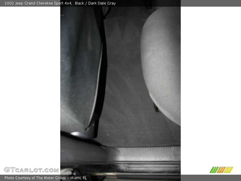 Black / Dark Slate Gray 2002 Jeep Grand Cherokee Sport 4x4