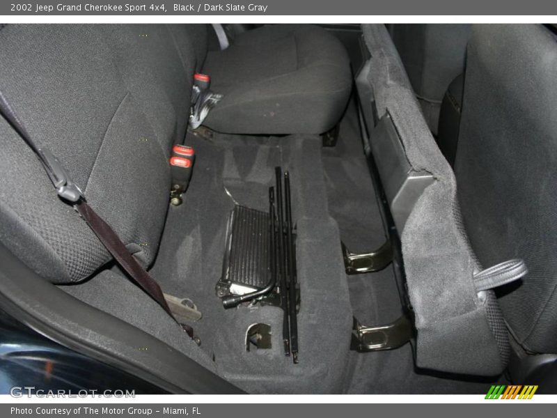 Black / Dark Slate Gray 2002 Jeep Grand Cherokee Sport 4x4
