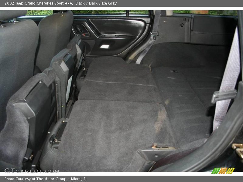 Black / Dark Slate Gray 2002 Jeep Grand Cherokee Sport 4x4