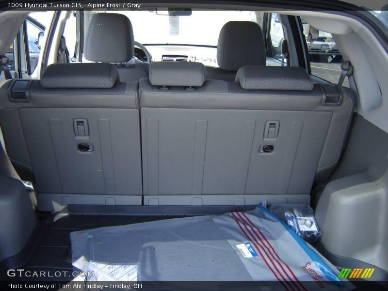 Alpine Frost / Gray 2009 Hyundai Tucson GLS