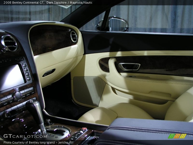 Dark Sapphire / Magnolia/Nautic 2008 Bentley Continental GT