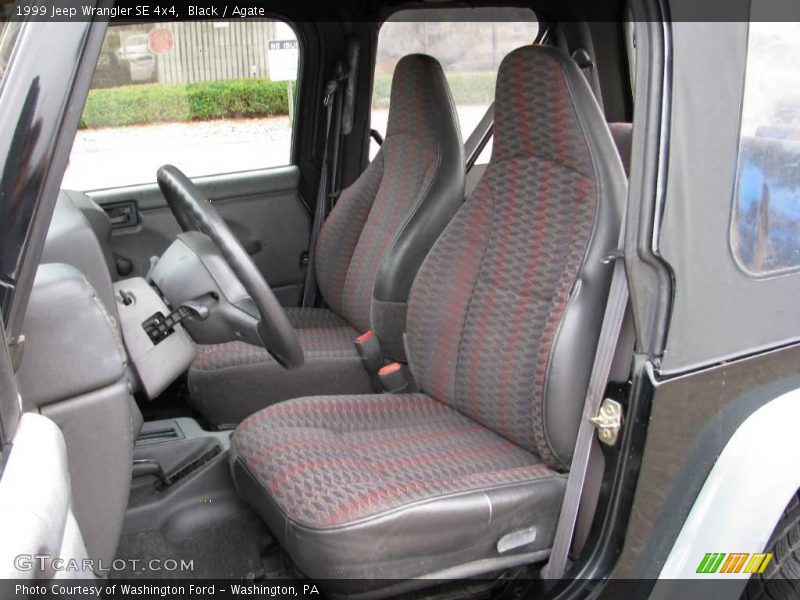 Black / Agate 1999 Jeep Wrangler SE 4x4