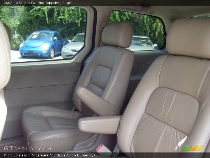 Blue Sapphire / Beige 2002 Kia Sedona EX