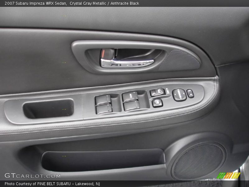 Crystal Gray Metallic / Anthracite Black 2007 Subaru Impreza WRX Sedan