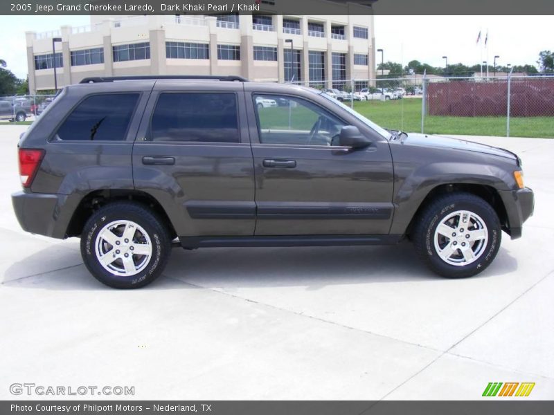 Dark Khaki Pearl / Khaki 2005 Jeep Grand Cherokee Laredo