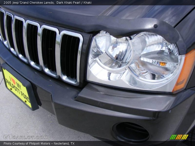 Dark Khaki Pearl / Khaki 2005 Jeep Grand Cherokee Laredo