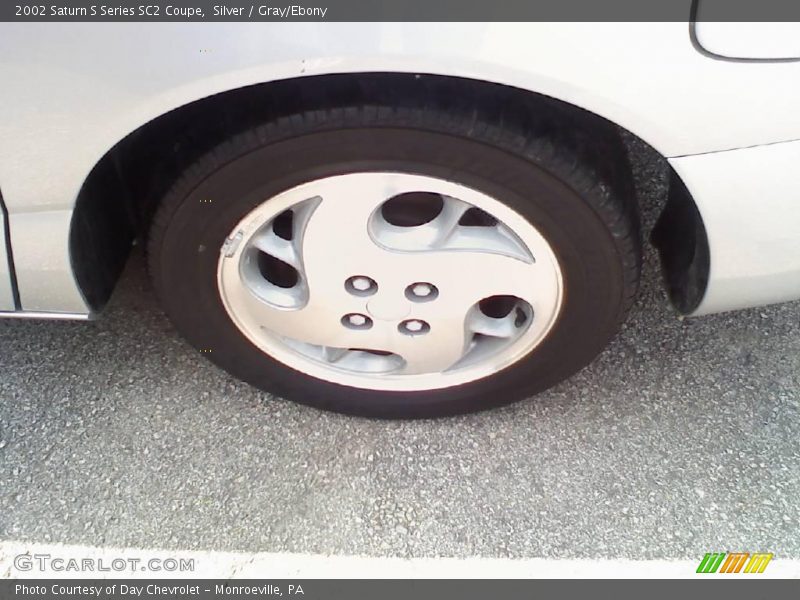 Silver / Gray/Ebony 2002 Saturn S Series SC2 Coupe