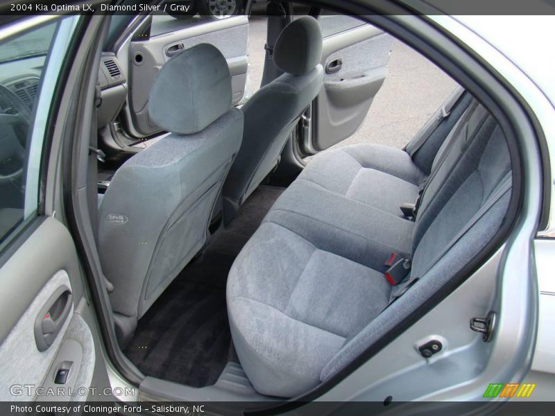 Diamond Silver / Gray 2004 Kia Optima LX