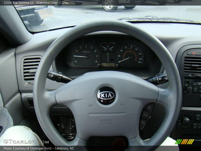 Diamond Silver / Gray 2004 Kia Optima LX