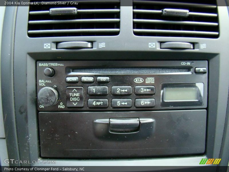 Diamond Silver / Gray 2004 Kia Optima LX