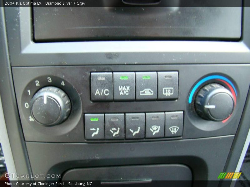 Diamond Silver / Gray 2004 Kia Optima LX