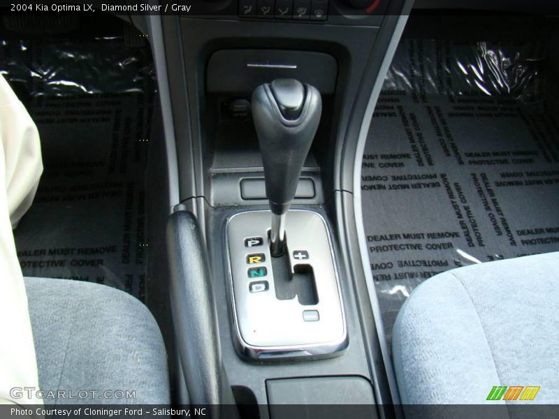 Diamond Silver / Gray 2004 Kia Optima LX