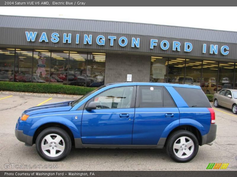 Electric Blue / Gray 2004 Saturn VUE V6 AWD