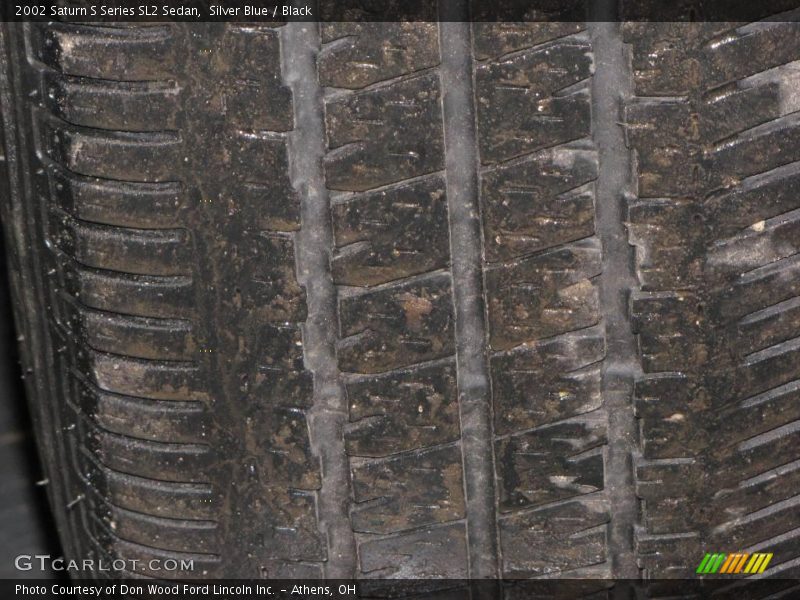 Silver Blue / Black 2002 Saturn S Series SL2 Sedan