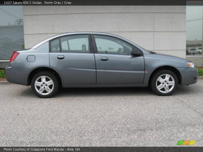 Storm Gray / Gray 2007 Saturn ION 2 Sedan