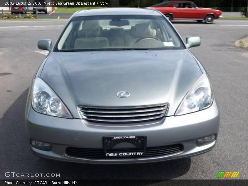 Mystic Sea Green Opalescent / Ivory 2003 Lexus ES 300