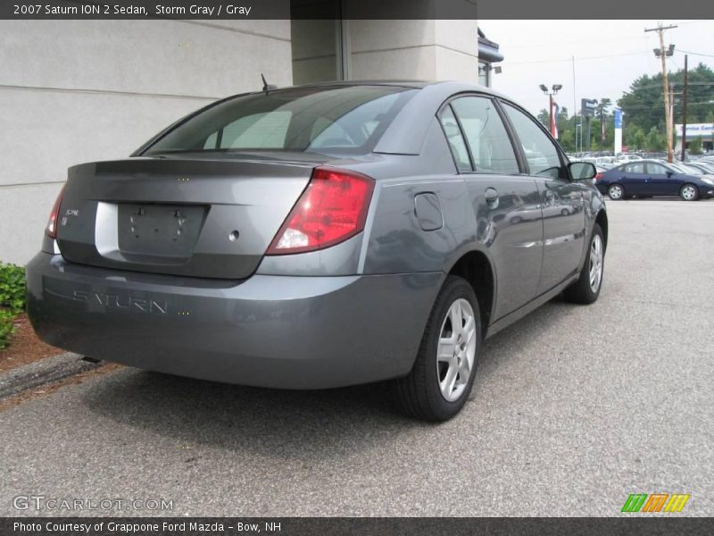 Storm Gray / Gray 2007 Saturn ION 2 Sedan