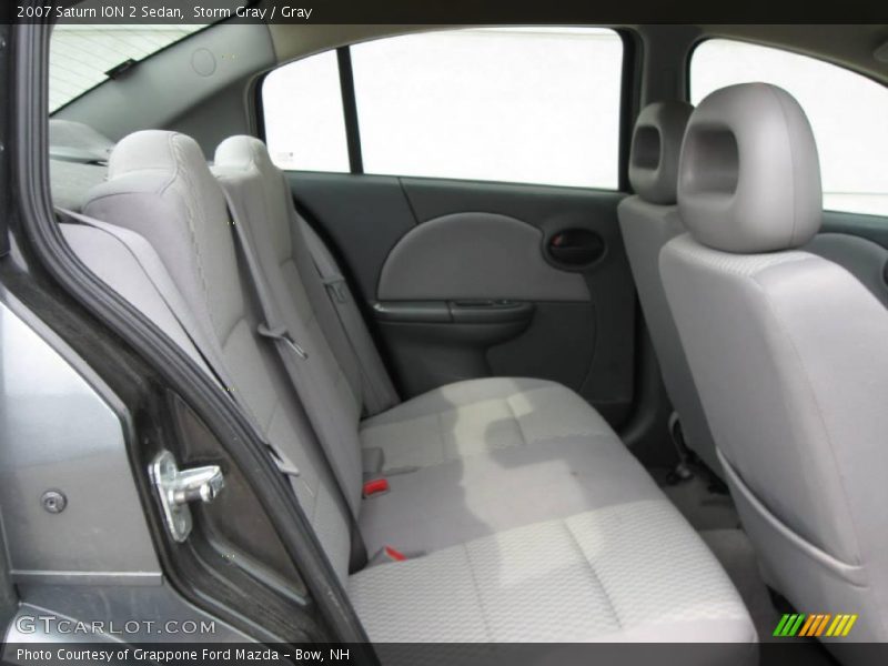 Storm Gray / Gray 2007 Saturn ION 2 Sedan
