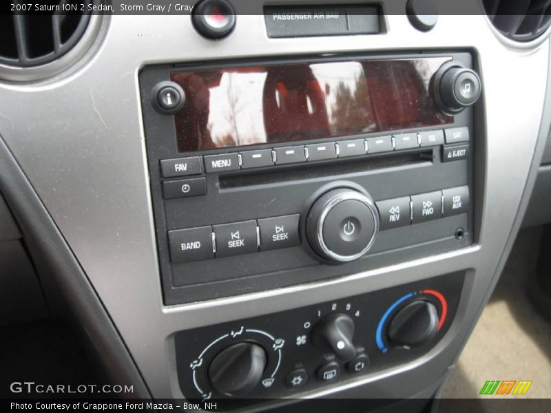 Storm Gray / Gray 2007 Saturn ION 2 Sedan