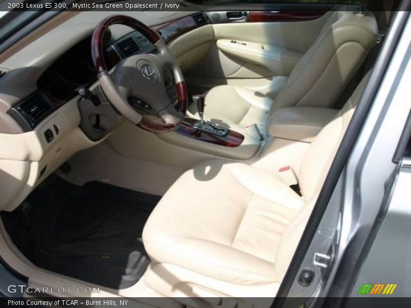 Mystic Sea Green Opalescent / Ivory 2003 Lexus ES 300