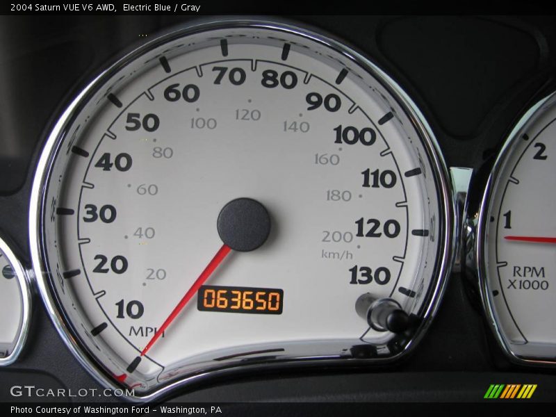 Electric Blue / Gray 2004 Saturn VUE V6 AWD