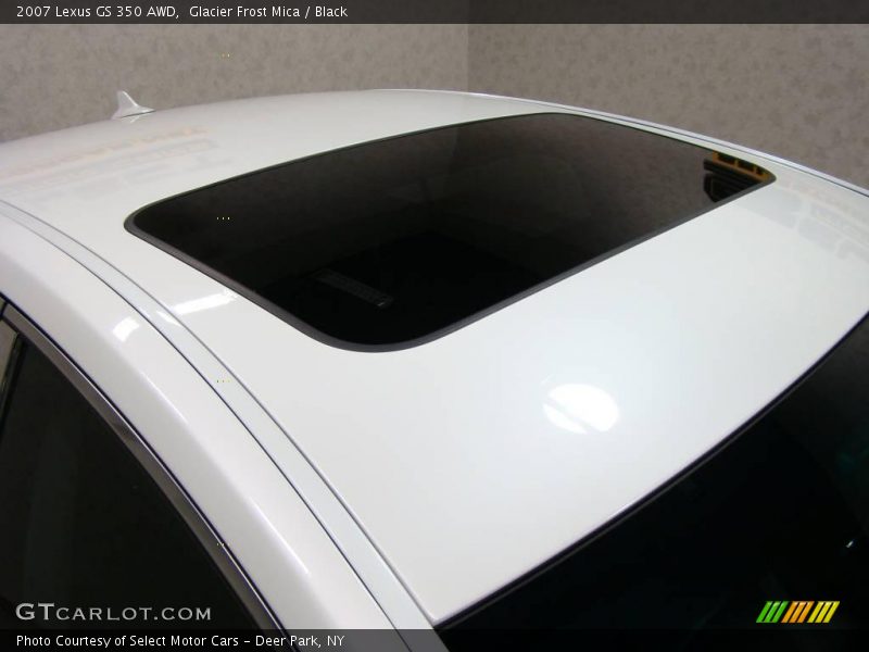 Glacier Frost Mica / Black 2007 Lexus GS 350 AWD