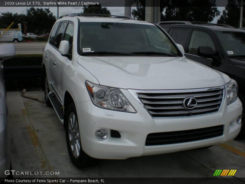 Starfire White Pearl / Cashmere 2009 Lexus LX 570