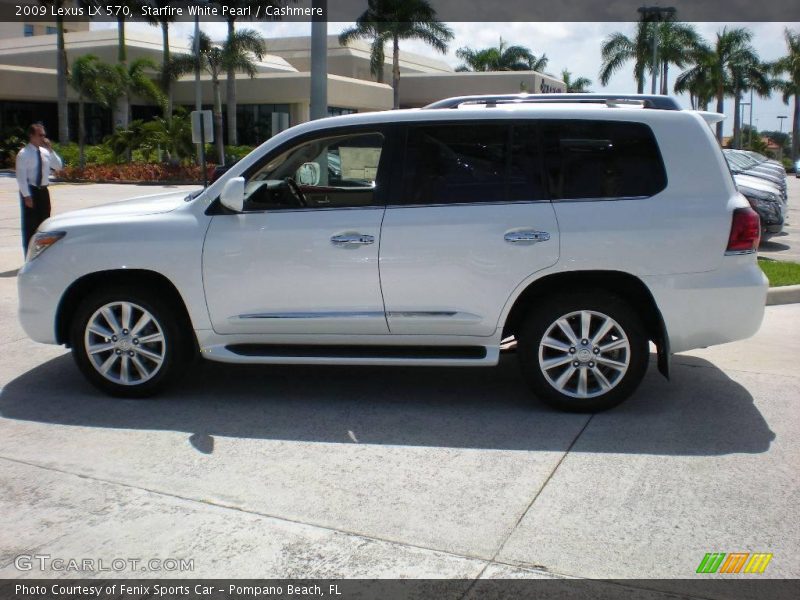 Starfire White Pearl / Cashmere 2009 Lexus LX 570
