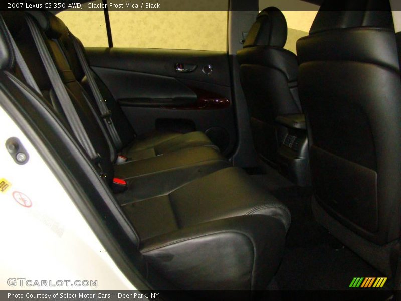 Glacier Frost Mica / Black 2007 Lexus GS 350 AWD