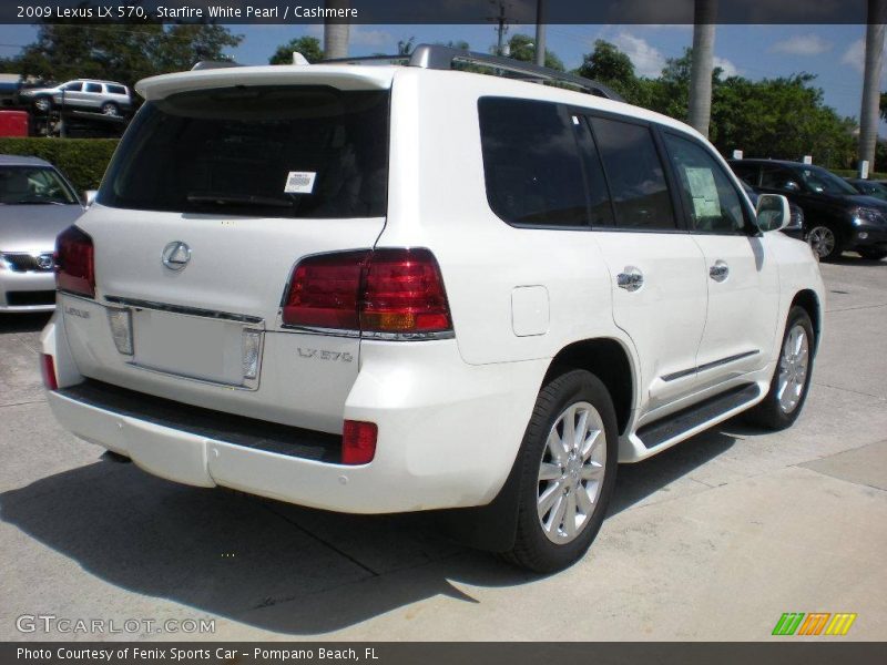 Starfire White Pearl / Cashmere 2009 Lexus LX 570