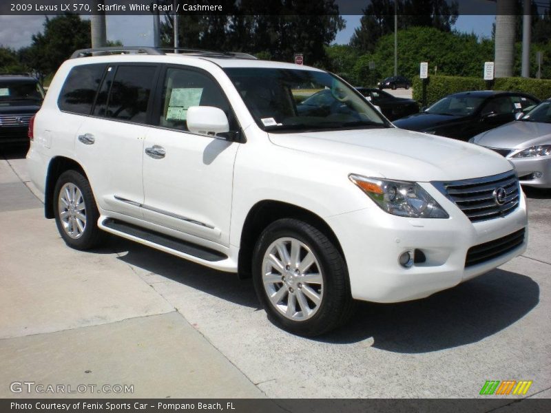 Starfire White Pearl / Cashmere 2009 Lexus LX 570