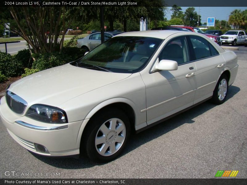 Cashmere Tri-Coat / Dark Stone/Medium Light Stone 2004 Lincoln LS V6