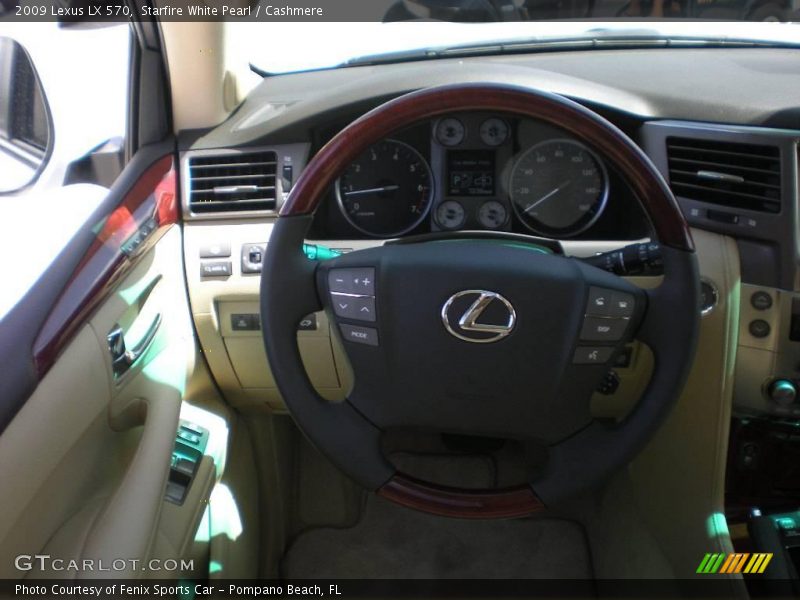 Starfire White Pearl / Cashmere 2009 Lexus LX 570