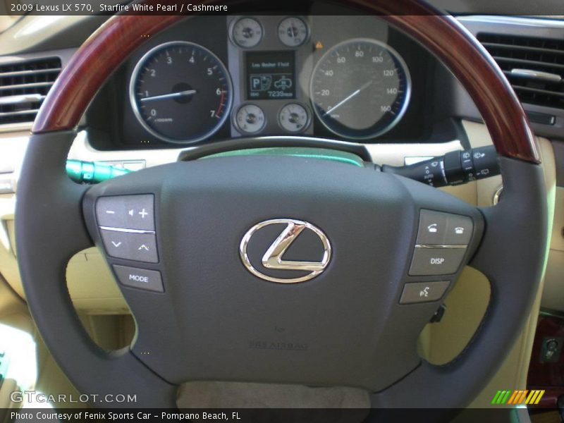 Starfire White Pearl / Cashmere 2009 Lexus LX 570